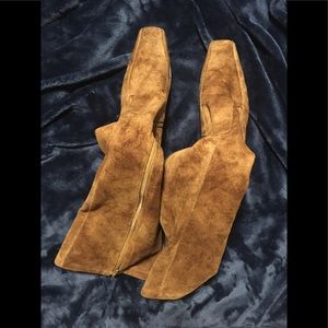 Franco Sarto, soft, narrow calf boots, size 10